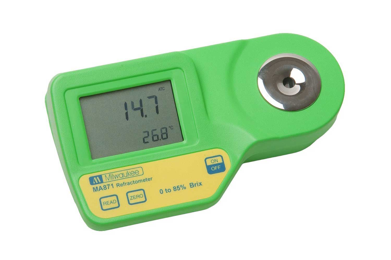 Milwaukee MA871 Digital Sugar Refractometer with Automatic Temp Compensation Milwaukee MA871