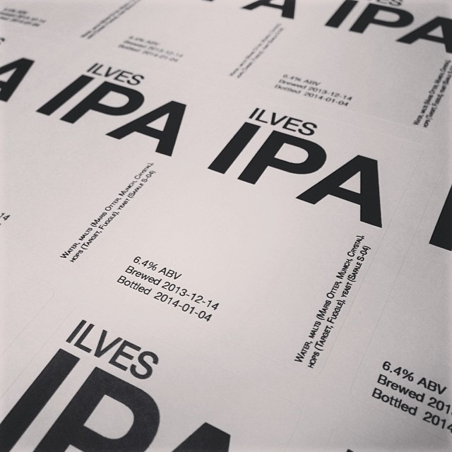 Labels for my Ilves IPA